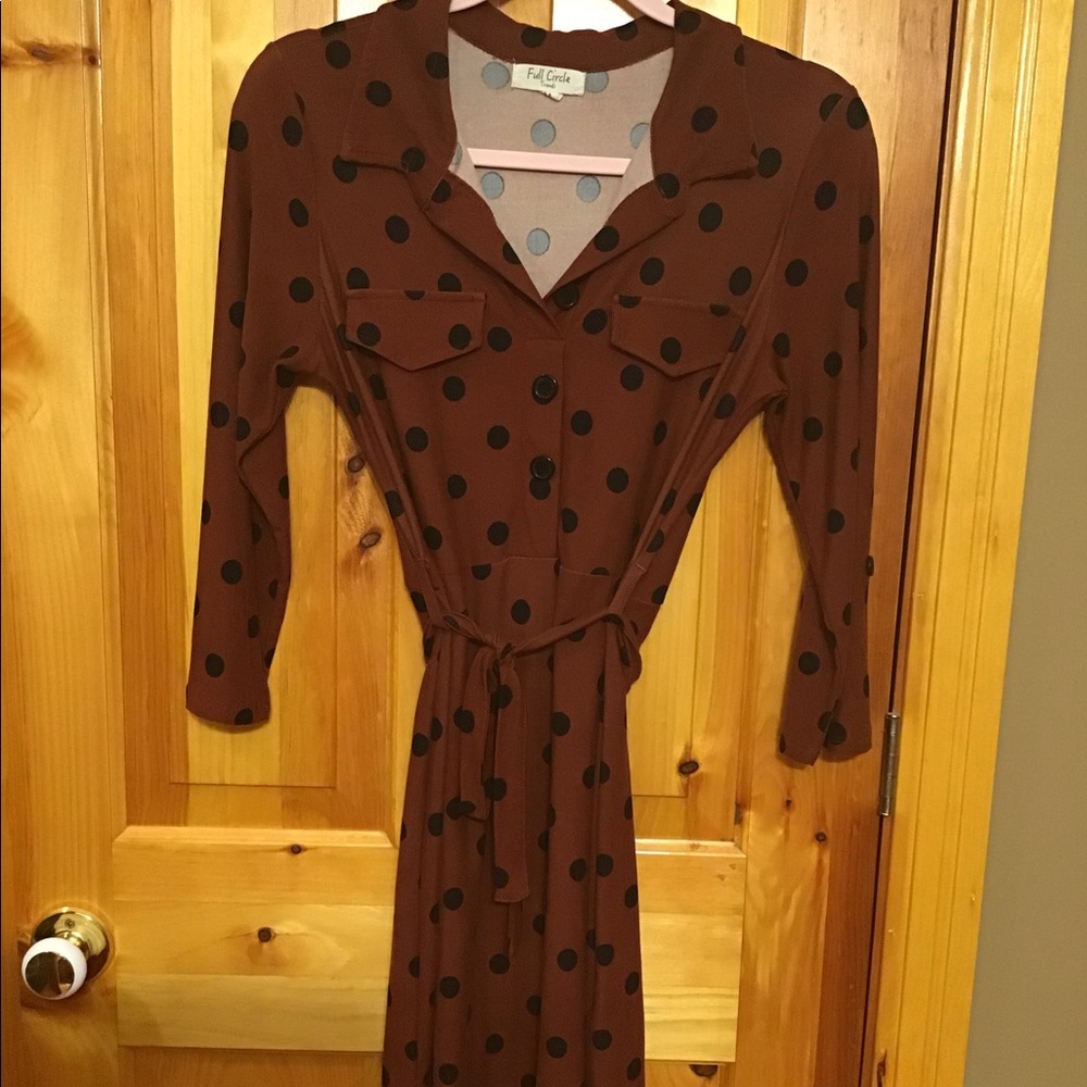 Full Circle Trends long sleeve dress